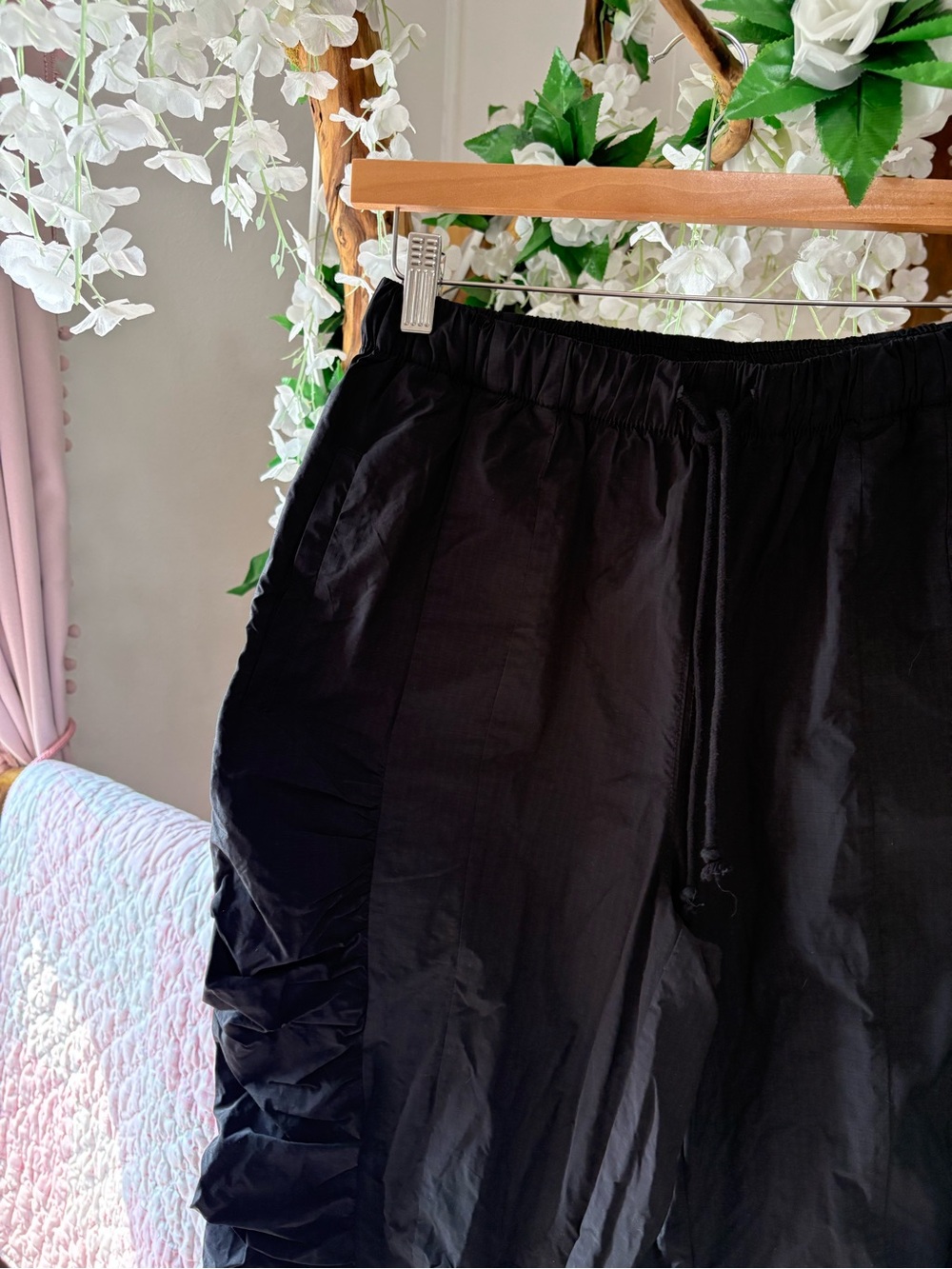 FP Movement by Free People Black Track Joggers with Waistband - Picture 4 of 7